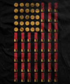Shotgun Shell Flag T-Shirt