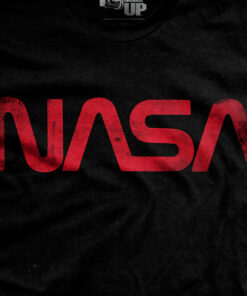 The NASA Worm – Black – T-Shirt