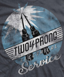 Two Prong Electrical Service T-Shirt