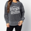 Acid Washed Raising Ballers Baseball Quality Sweatshirt
