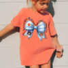 Auburn Watercolor Bow War Eagle Tee Comfort Colors or Bella Canvas  Youth and Adult Sizes