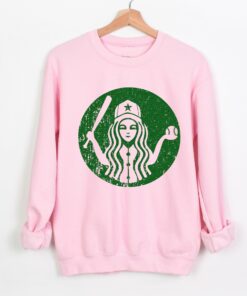 Baseball Coffee Mama Sweatshirt  Quality Retro Sweater