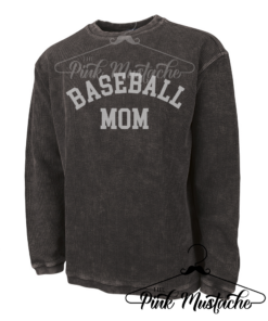 Baseball Mom Camden Crew Quality Corded Sweatshirt Sports Mom Sweatshirt Baseball MomFootball Mom