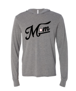 Baseball Mom Hooded T-Shirt