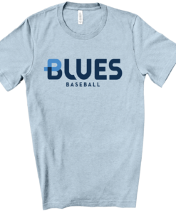 Bella Canvas Blues Baseball Tee Baseball Mom Shirt