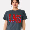 Bella Canvas MULTIPLE COLORS CROPPED Custom School Letters Spirit Shirt