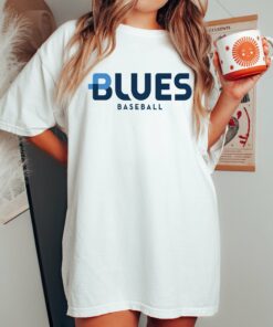 Bella Canvas or Comfort Color Blues Baseball Tee Baseball Mom Shirt