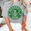 Bella Canvas or Comfort Colors Baseball Coffee Mom Tee Quality Retro Tee  Multiple Colors