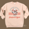 Bella Soft Style Quality Summer Nights Ballpark Lights Baseball Retro Sweatshirt