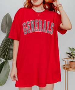 Bella or Comfort Colors Abbeville Generals Shirt ACA Generals