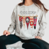 Comfort Colors Color Blast Athens Georgia Pennant Flag Football Sweatshirt