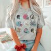 Comfort Colors Color Blast Football Helmets Tee Adult Tees  Vintage Inspired Tee