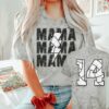 Comfort Colors Color Blast Volleyball Mama Lightning Bolt Tee Volleyball Mom Shirt