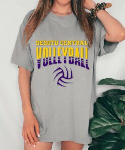 Comfort Colors Desoto Central Jaguars Volleyball Tee  Desoto County Schools  Mississippi School Shirt