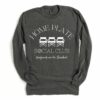 Comfort Colors Long Sleeve Baseball Shirt Home Plate Social Club