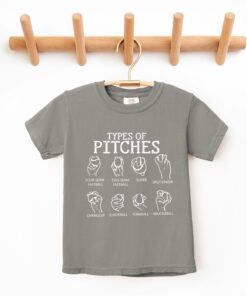 Comfort Colors – Youth and Adult – Types of Pitches Shirt Toddler, Youth, and Adult Sizes