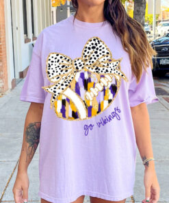 Comfort Colors or Bella Canvas Go Vikings Football Shirt