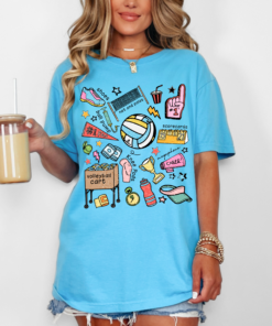 Comfort Colors or Bella Canvas Volleyball Things Tee Youth and Adult Tees