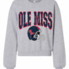 Cropped Sweatshirt – Ole Miss Football Helmet Sweater Adult Sizes Spiritwear Sweatshirt