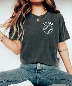 Custom Bella Canvas or Comfort Colors Baseball Tee Quality Retro Tee