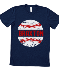 Custom Name Baseball Tee Baseball Mom Shirt Bella Canvas Tee