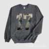 Custom Soccer Number Sweatshirt -Soccer Mom Soccer Player Soccer Fan Shirt with Number