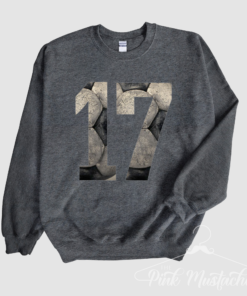Custom Soccer Number Sweatshirt -Soccer Mom Soccer Player Soccer Fan Shirt with Number