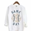 Gildan, Bella Canvas, or Comfort Colors Baseball Game Day Sweatshirt