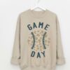 Gildan or  Bella Canvas Baseball Game Day Sweatshirt