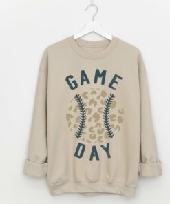 Gildan or  Bella Canvas Baseball Game Day Sweatshirt