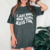 I Just Hope Both Teams Have Fun Garment Dyed Comfort Colors  T-Shirt  Football Mom Shirt