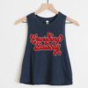 Lewisburg Baseball Cropped Tank