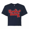Lewisburg Baseball Cropped Tee