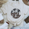 Monogram Leopard Soccer Tee Soccer Mom Shirt Soccer Shirts