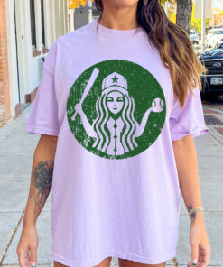 Orchid Comfort Colors Baseball Coffee Mama Tee Quality Retro Tee