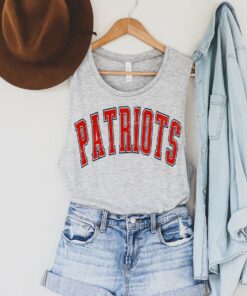 Patriots Bella Muscle Tank Womens Sizing