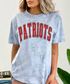 Patriots Comfort Colors Color Blast Distressed Tee