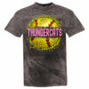 Quality Acid Washed Custom Thundercats Softball Tee Quality Baseball Monogram Retro Tee