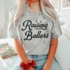 Raising Ballers Comfort Colors Color Blast Distressed Tee