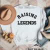 Raising Legends Quality Softstyle Sweatshirt Sports Mom Sweatshirt Baseball MomFootball Mom