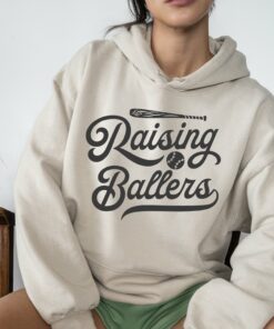 Sand Hoodie Raising Ballers Baseball Quality Sweatshirt – Baseball Mom Hoodie
