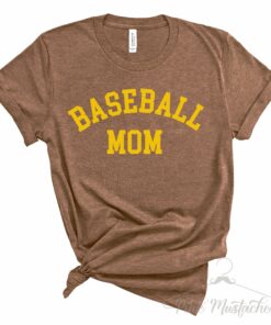Soft Style Baseball Mom Shirt  Baseball Mom Soft Style Tee