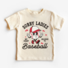 Sorry Ladies, My Heart Belongs To Baseball Boys Valentines Shirt