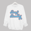 White Bella, Comfort Colors, or Gildan Burg Baseball SweatshirtYouth and Adult Sizes