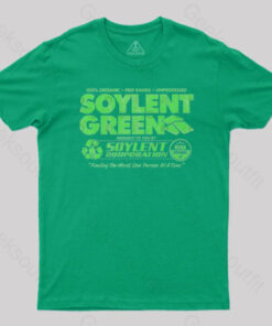 100 Organic Soylent Green Geek T-Shirt