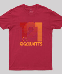 1.21 Gigawatts Minimal Design Geek T-Shirt