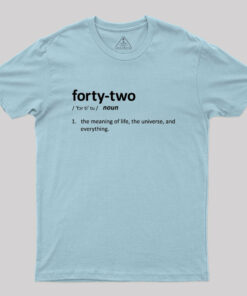 42 Definition Geek T-Shirt