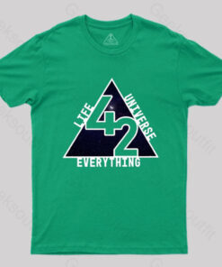 42 The Answer To Life The Universe And Everything T-Shirt