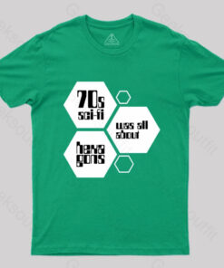 70s Sci-Fi Was All About Hexagons T-Shirt