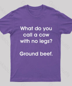 A Cow With No Legs Nerd T-Shirt